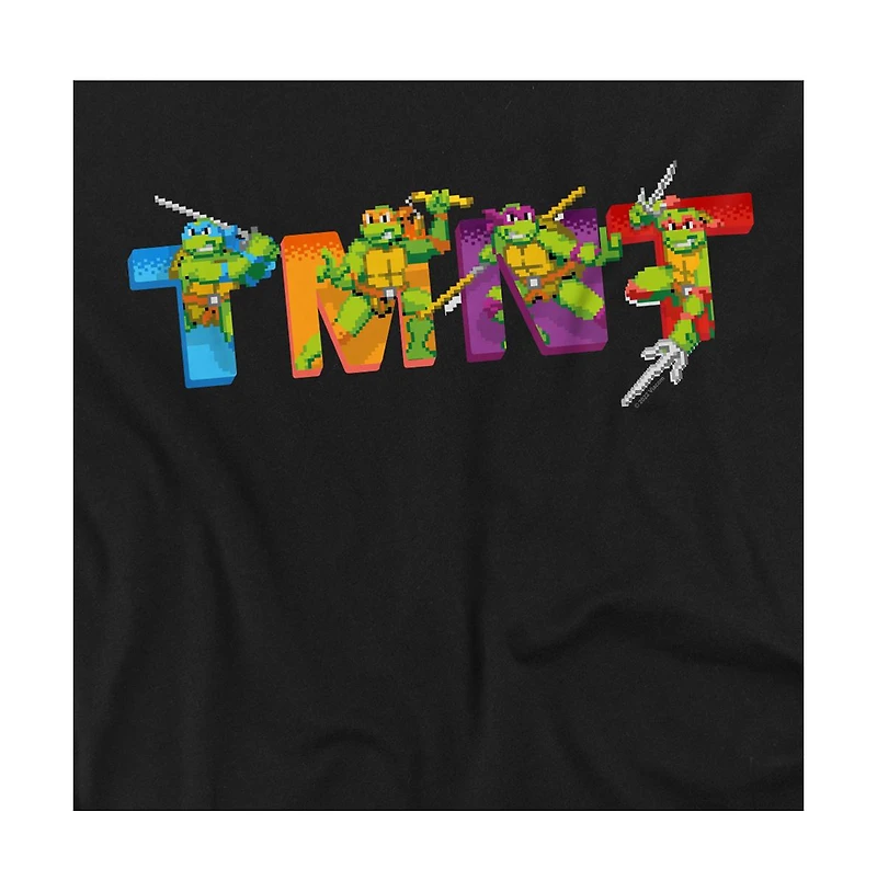 Logovision Men's Tmnt Arcade Main Screen T-Shirt