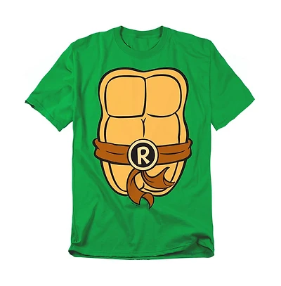 Logovision Men's Tmnt Raphael Chest T-Shirt