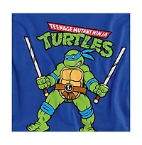 Logovision Men's Tmnt Retro Leo T-Shirt