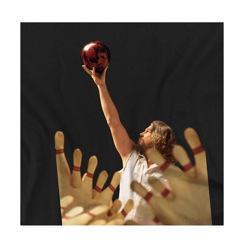 Logovision Men's The Big Lebowski Bowling Dream T-Shirt