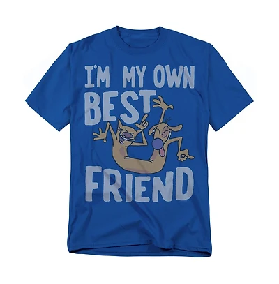 Logovision Men's Catdog My Own Best Friend T-Shirt
