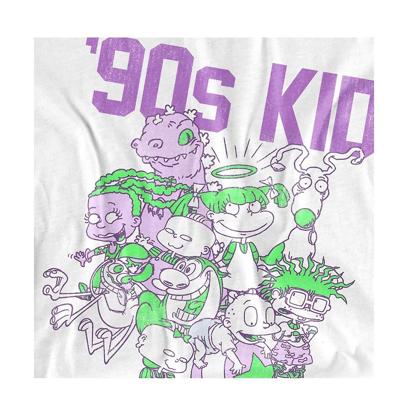 Logovision Men's Nickelodeon 90's Kid T-Shirt