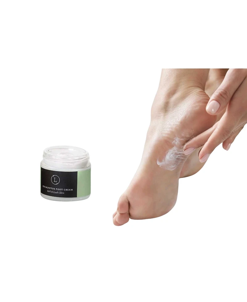 Lizush Shea Butter Eucalyptus Foot Cream