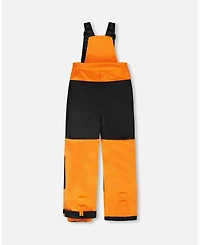 Deux par Boy Two-Piece Play Snowsuit Bright Orange