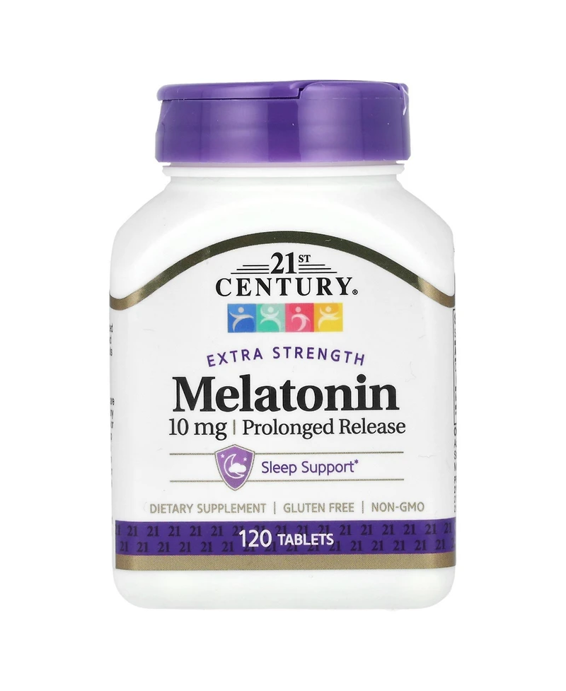 21st Century Melatonin Prolonged Release 10 mg