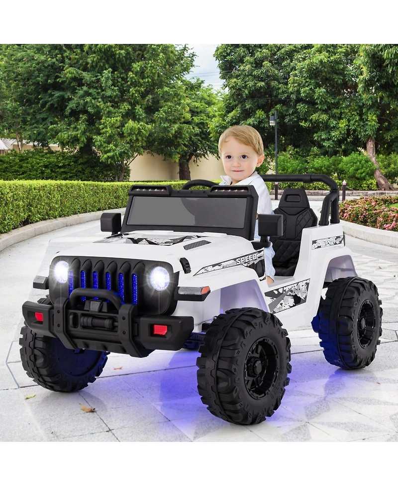 Akiudex 12V Kids Ride-On Jeep Car with 2.4G Remote Control