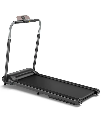 Compact Folding Treadmill with Touch Screen and App Control