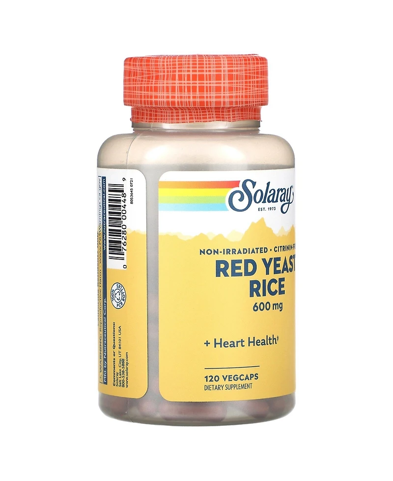 Solaray Red Yeast Rice 600 mg