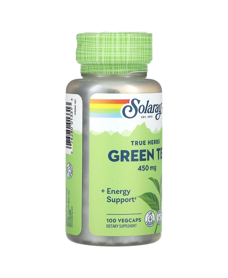 Solaray True Herbs Green Tea 450 mg