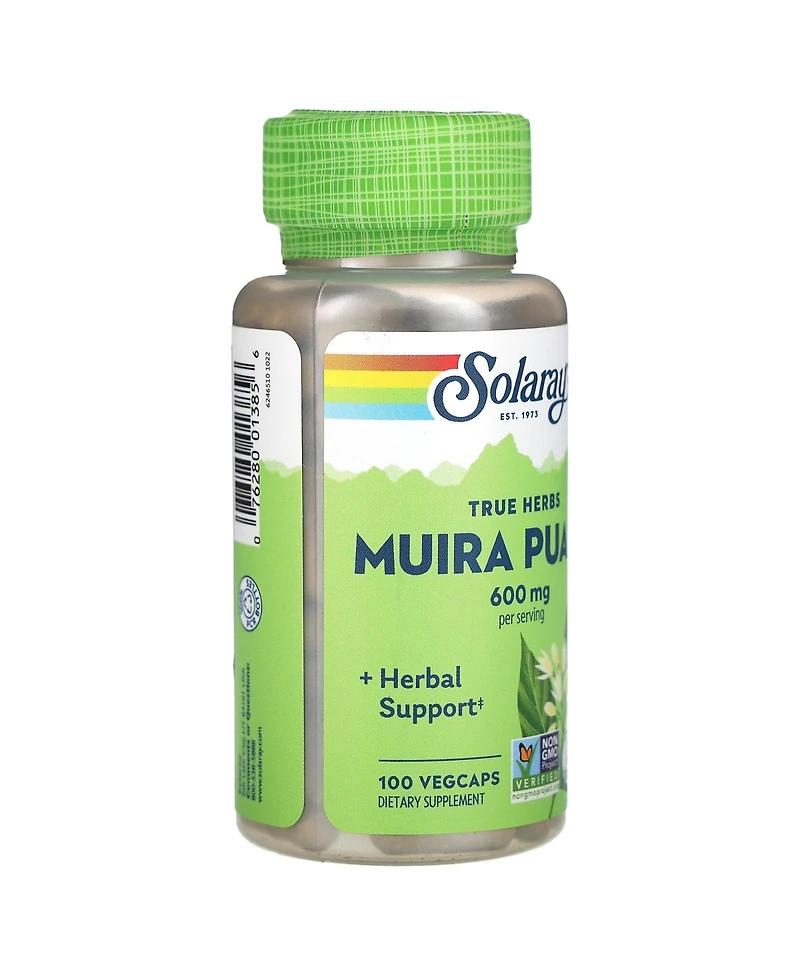 Solaray Muira Puama - 300 mg - 100 Capsules