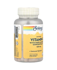 Solaray Buffered Vitamin C with Bioflavonoid Concentrate 500 mg