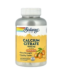 Solaray Calcium Citrate Chewables Natural Orange - 60 Chewables