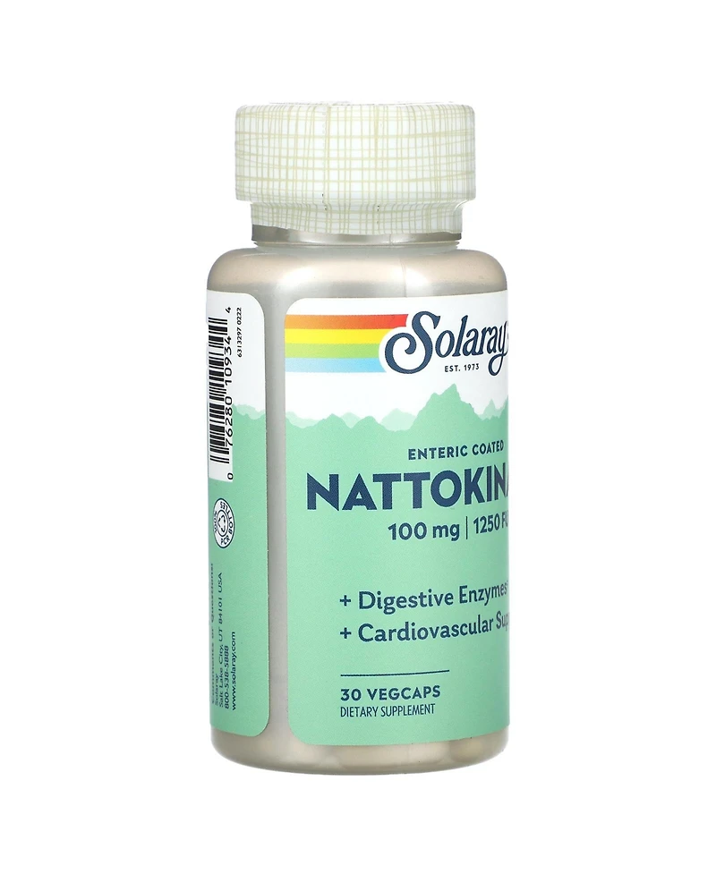 Solaray Nattokinase 100 mg 1 250 Fu