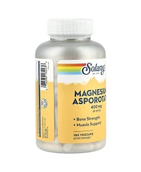 Solaray Magnesium Asporotate - 180 VegCaps (200 mg per Capsule)