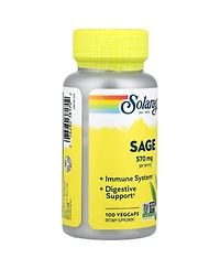 Solaray Sage - 100 VegCaps (285 mg per Cap)