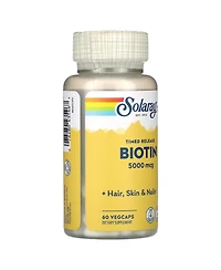 Solaray Biotin 5 000 mcg - 60 VegCaps