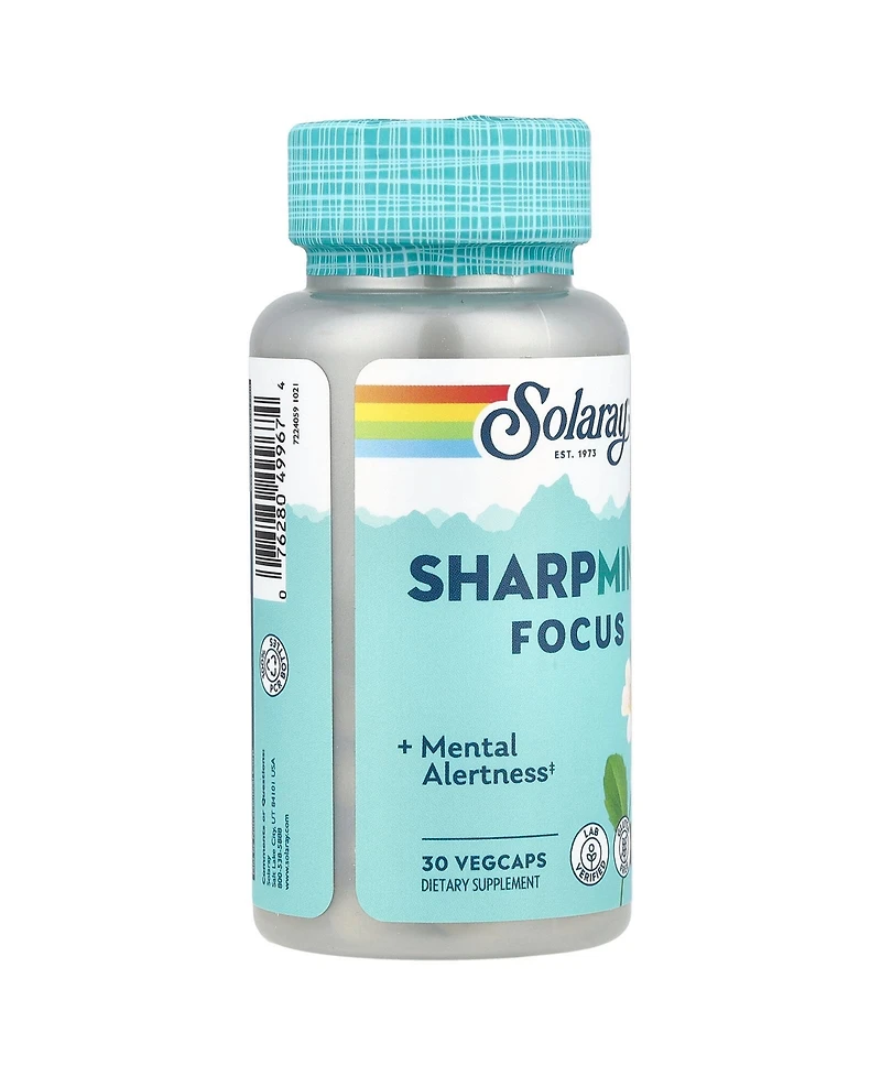 Solaray SharpMind Focus