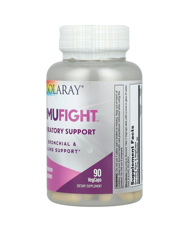 Solaray ImmuFight Respiratory Support - 90 VegCaps