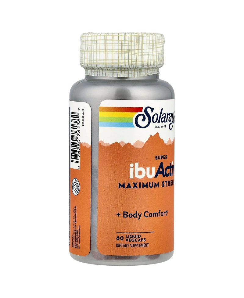 Solaray Super IbuActin Maximum Strength