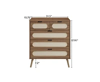 Casainc Accent Storage Cabinet with 5 Drawer