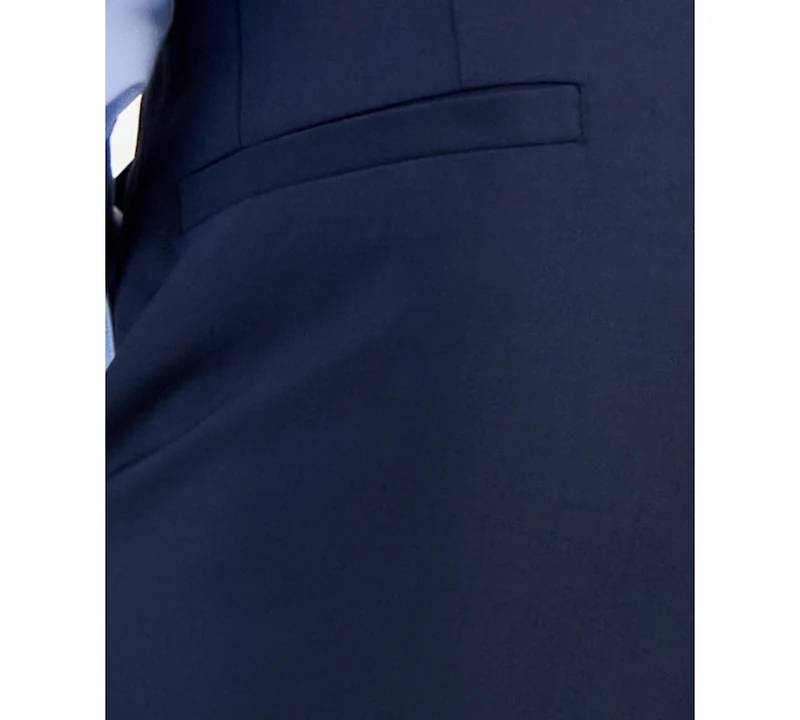 Hugo by Boss Men's Modern-Fit Solid Wool-Blend Suit Separate Pants