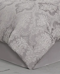 J Queen New York Mary Damask 4-Pc. Comforter Set