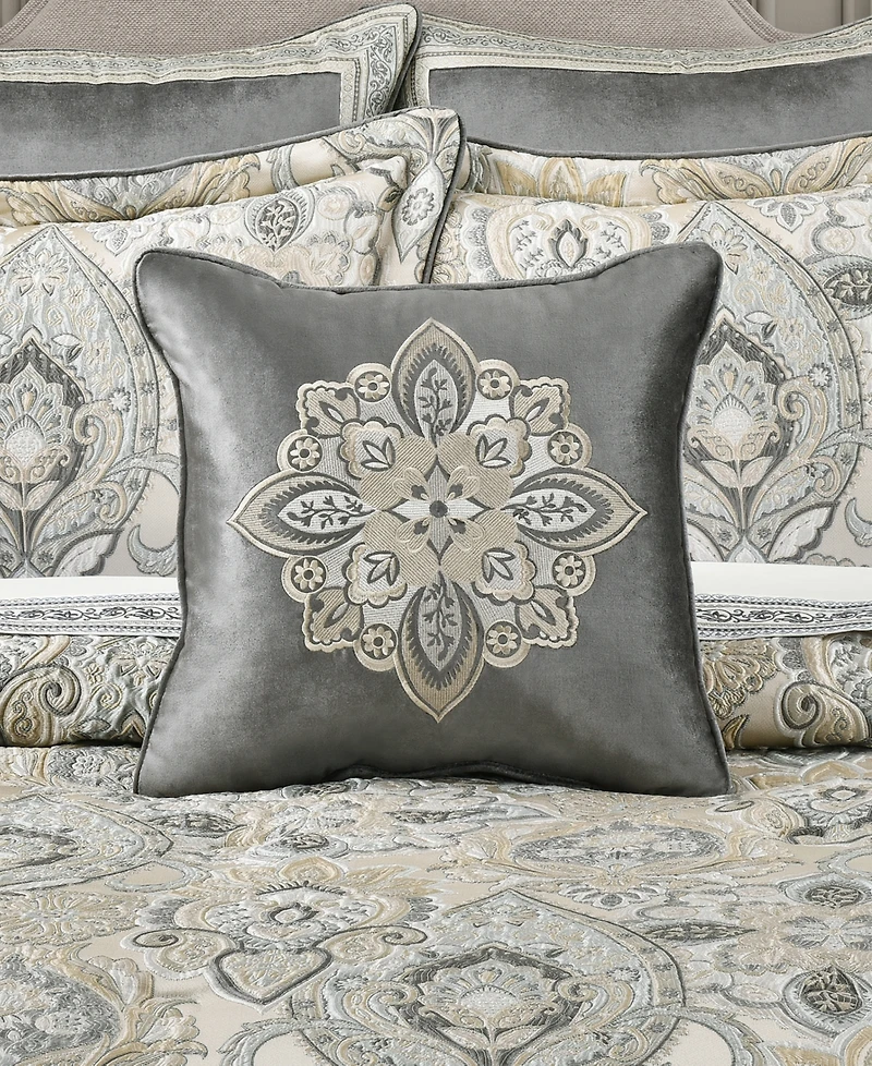 J Queen New York Annabelle Embellished Decorative Pillow, 18" x 18"