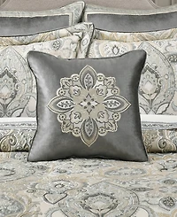 J Queen New York Annabelle Embellished Decorative Pillow, 18" x 18"