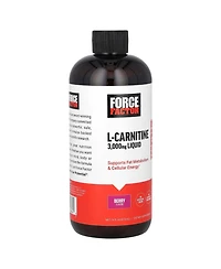 Force Factor L-Carnitine Liquid Berry 3 000 mg