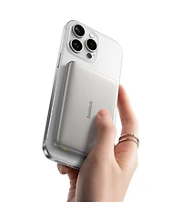 Baseus Picogo Magsafe Portable Charger 10000mAh 27W , 0.5" Ultra Slim Qi2 Certified 15W Wireless Power Bank