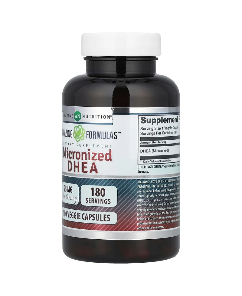 Amazing Nutrition Micronized Dhea 25 mg