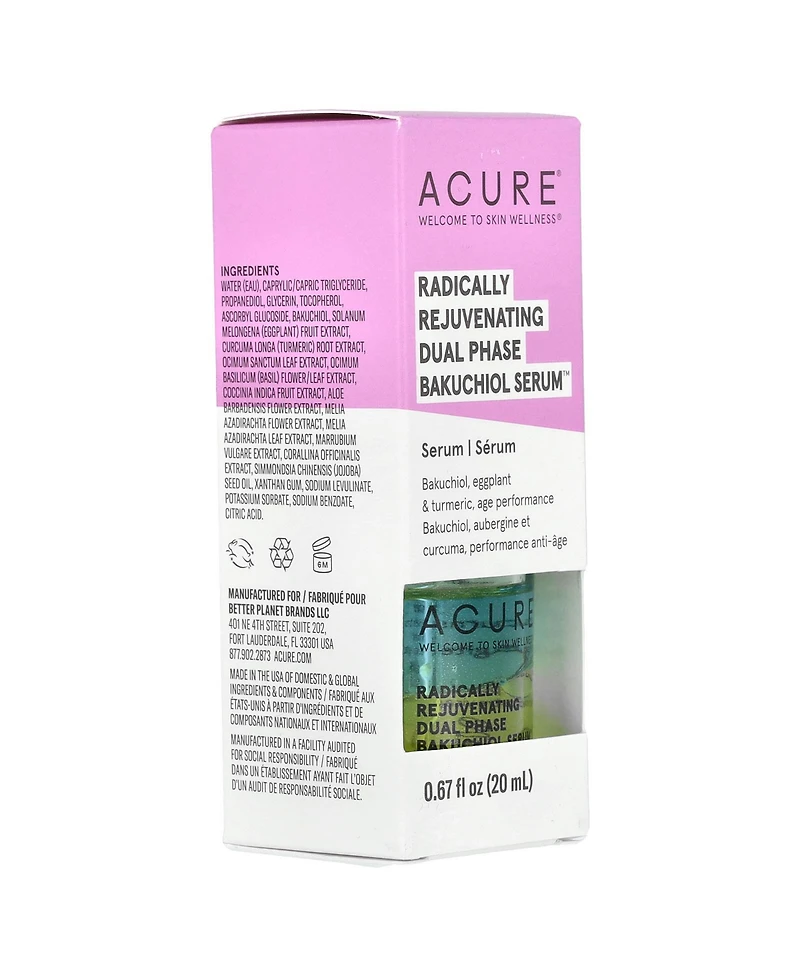 Acure Radically Rejuvenating Dual Phase Bakuchiol Serum
