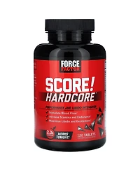 Force Factor Score! Hardcore Nitric Oxide Booster Supplement for Men with L-Citrulline,