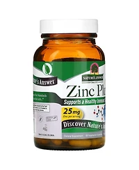 Nature's Answer Zinc Plus 25 mg - 60 Vegetarian Capsules