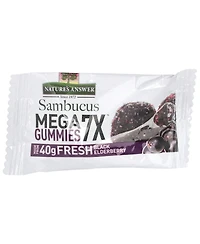 Nature's Answer Sambucus Mega Gummies 7X Strength 202 mg