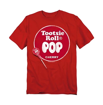Logovision Men's Tootsie Rolltootsie Roll Pop Logo T-Shirt