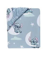 Bedtime Originals Baby Disney Stitch 3-Piece Blue Nursery Crib Bedding Set