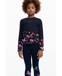 Desigual Girls Girls's Butterfly leggings