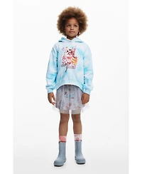 Desigual Girls's Cat clouds sweatshirt
