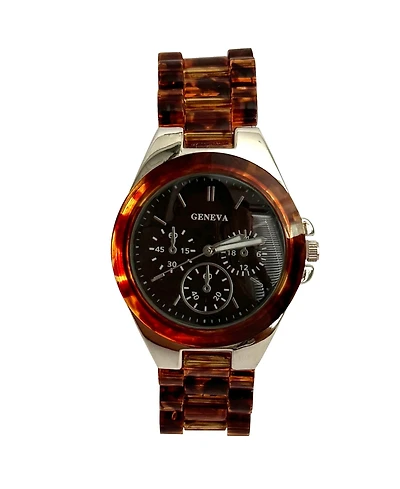 Olivia Pratt Brown Acrylic Band Every Day Women Watch