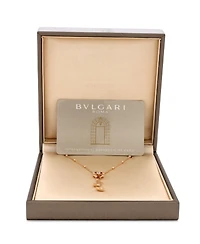 Pre-Owned Bvlgari Fiorever Drop Pendant Necklace
