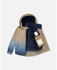 Deux par Boy Two-Piece Play Snowsuit Blue Mountains