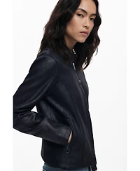 Desigual Women's Combined faux leather jacket