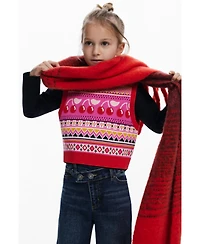 Desigual Girls Girls's Asymmetric waist combined jeans