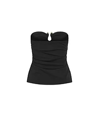 City Chic Plus Lila Top