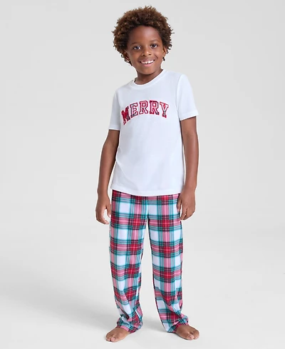 Holiday Lane Kids 2T-16 Merry Applique Tee, Macy's Exclusive