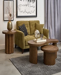 Santa Cruz 20" Wood Bunching Cocktail Table