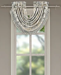 J Queen New York Annabelle Window Waterfall Valance, 33" x 49"