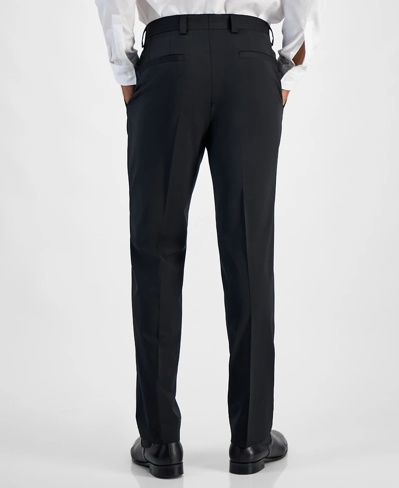 Hugo by Boss Men's Modern-Fit Solid Wool-Blend Suit Separate Pants