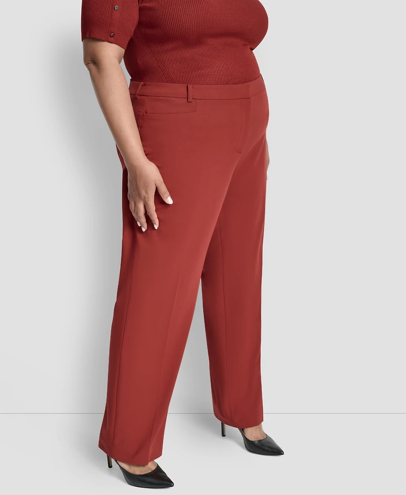 Dkny Plus Modern Fit Trousers
